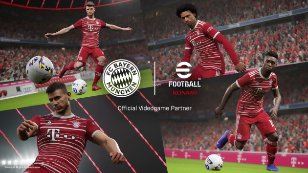 eFootball 2022: Konami estende la sua partnership con il Bayern Monaco