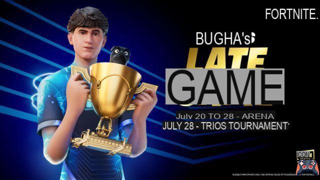 Bugha se junta à Fortnite Icon Series e apresenta o Late Game Tournament