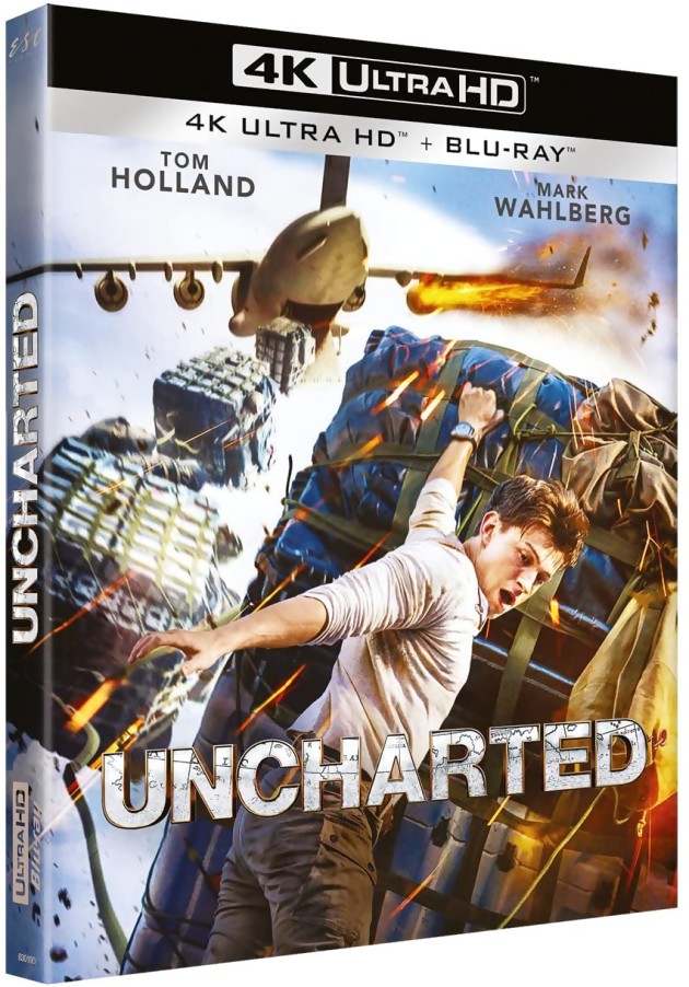 Uncharted: the film with Tom Holland available on Sony BRAVIA CORE in Blu-ray 4K HDR quality