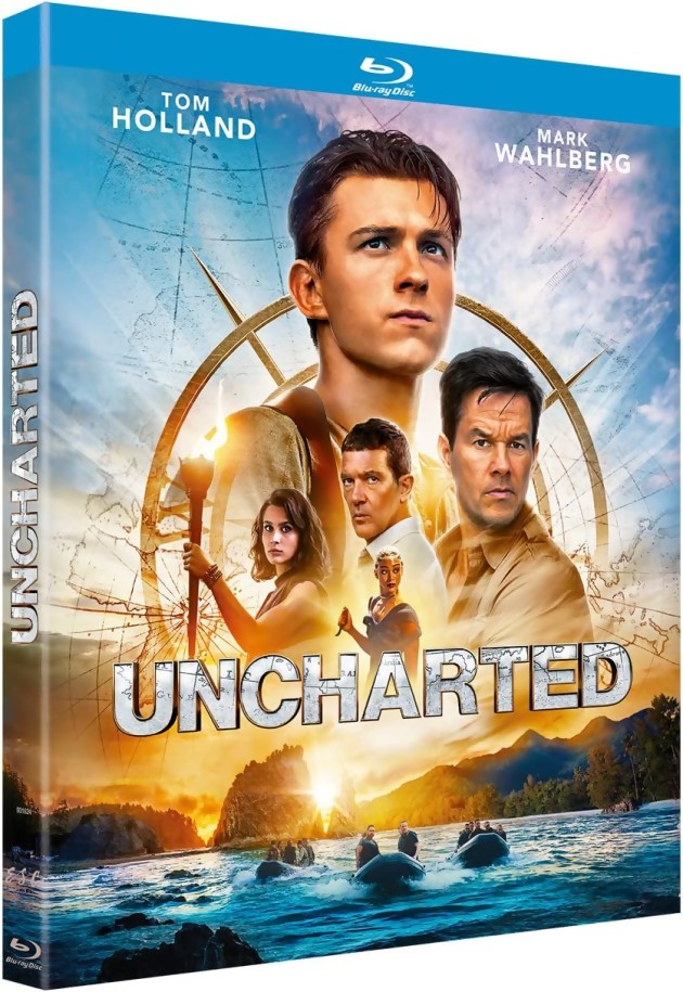 Uncharted: the film with Tom Holland available on Sony BRAVIA CORE in Blu-ray 4K HDR quality