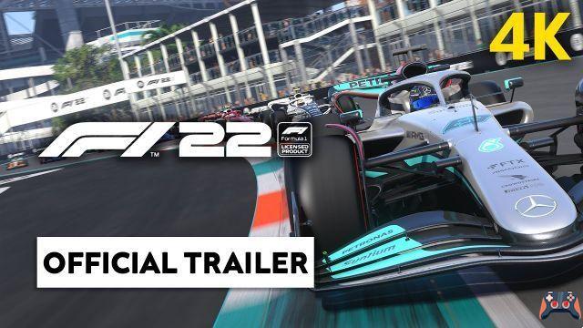 F1 22 offers a 4K launch trailer that goes 100 an hour