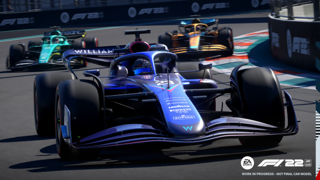 EA Sport F1 22: Immagini 4K del Gran Premio di Miami e primi feedback contrastanti