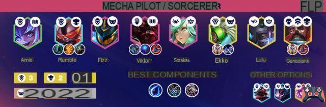 TFT: Compo Pilot of Mecha and Sorcerer on Teamfight Tactics