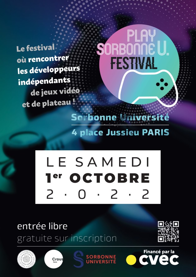 Play Sorbonne U Festival: quando os alunos da Sorbonne celebram os videogames