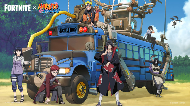 Fortnite: Naruto è tornato in gioco, Orochimaru, Gaara, Itachi e Hinata giocabili!
