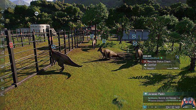 Jurassic World Evolution 2: Cómo aumentar la comodidad de los dinosaurios