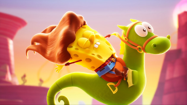 SpongeBob SquarePants The Cosmic Shake: western, preistoria, medioevo, un viaggio nel tempo
