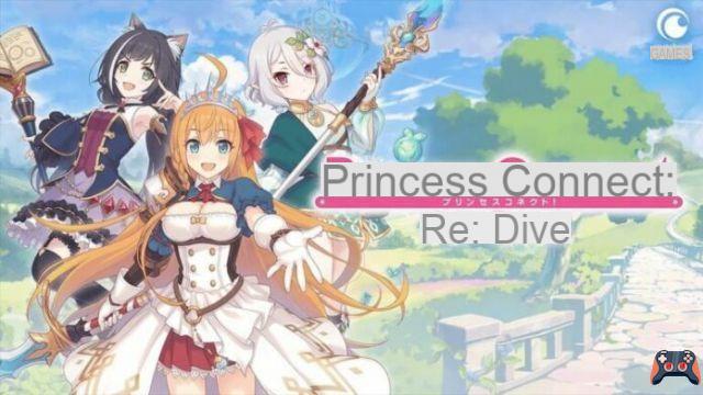 Princess Connect Re: Lista de níveis de mergulho