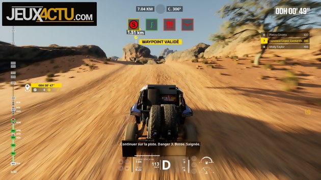Teste Dakar Desert Rally: bom progresso, mas ainda algumas deficiências