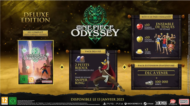 One Piece Odyssey: data d'uscita ed edizioni da collezione svelate in un nuovo trailer