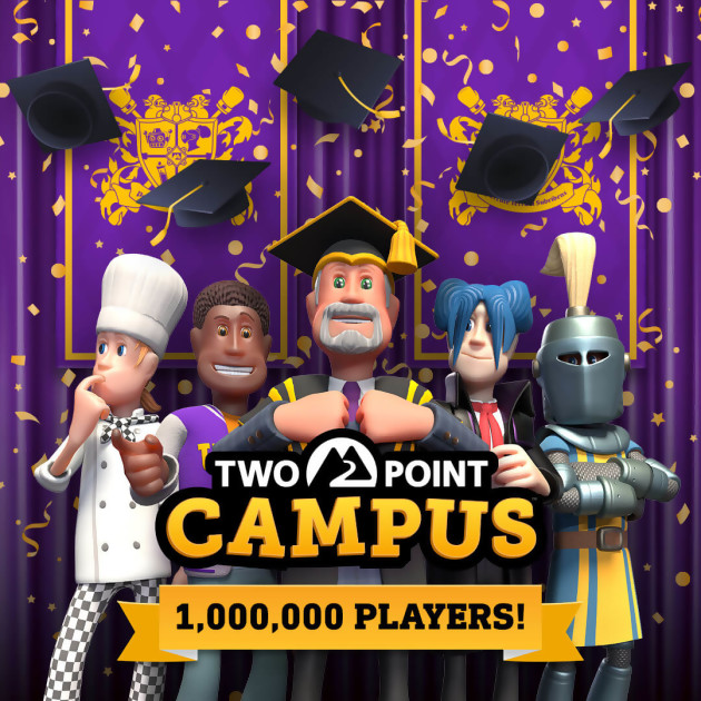 Two Point Campus: o milhão em apenas 2 semanas, o sucesso está aí!