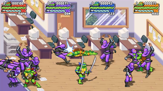 Teenage Mutant Ninja Turtles Shredder's Revenge: un nuovo video, è un making of con Cyrille di DotEmu