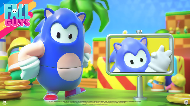 Fall Guys: Sonic, Tails e Knuckles pousam no jogo, imagens e trailer