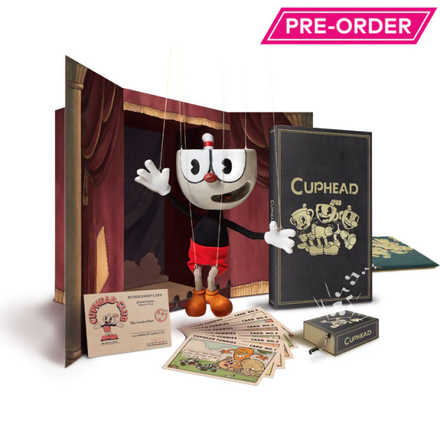 Cuphead: a splendid collector's item with a 20 cm handcrafted puppet