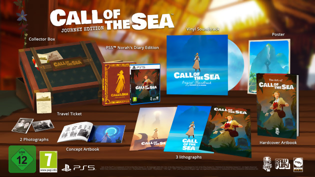 Call of the Sea: duas versões físicas de colecionador estão chegando, aqui estão os detalhes do conteúdo