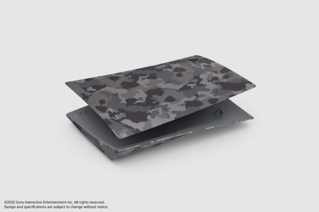 PS5: console e acessórios ficam cinza camuflado
