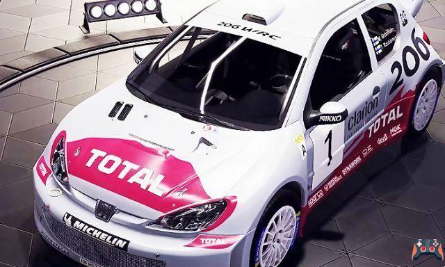 WRC Generations: la scaglionata, un rimorchio con la Peugeot 206 WRC come risarcimento