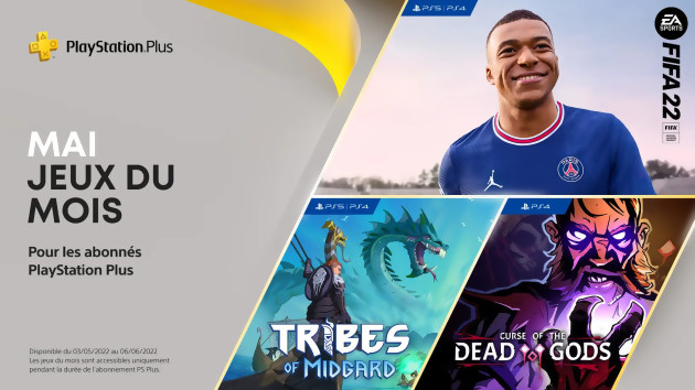 PlayStation Plus: aqui estão os jogos gratuitos de maio de 2022, o FIFA 22 está no lote!