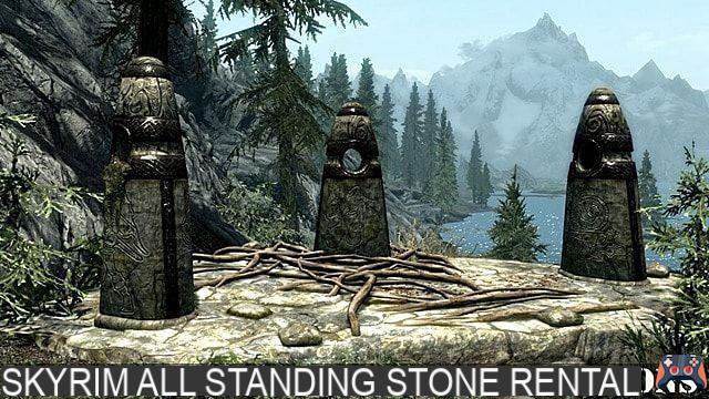 Skyrim Standing Stones: Todos os Locais e Bênçãos
