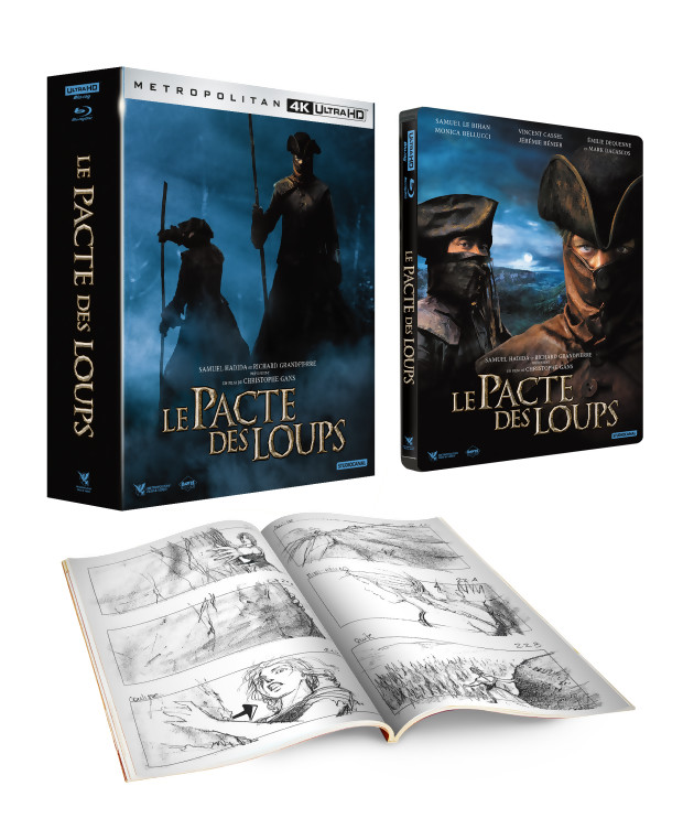 O Pacto dos Lobos 4K: uma edição ultra de colecionador Blu-ray 5 discos em Ultra HD, aqui estão os detalhes
