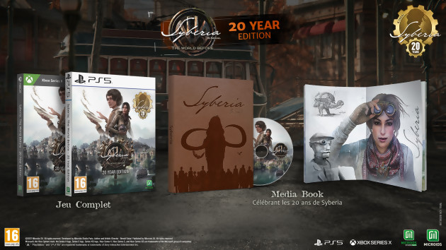 Syberia The World Before: the game is available on Xbox Series and PS5, a trailer and a big collector's edition