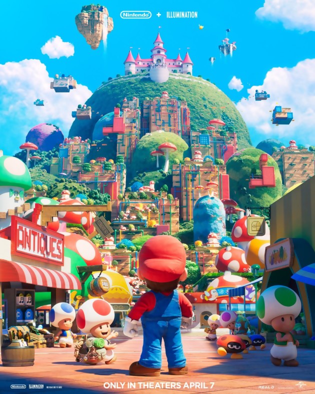Super Mario Bros: il film d'animazione lascia il suo poster ufficiale, è incantevole