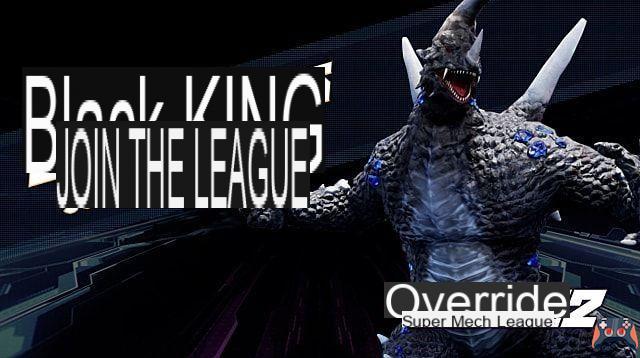 Override 2: o mais recente personagem de DLC da Super Mech League, The Black King, já disponível