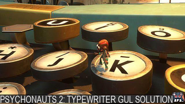 Psychonauts 2: Guia passo a passo da máquina de escrever