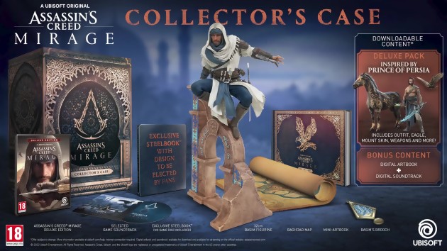 Assassin's Creed Mirage: 1º trailer em áudio-descrição e edições de colecionador também reveladas