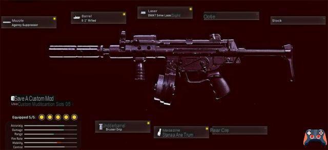 La mejor carga y accesorios MP5 de la Guerra Fría en Call of Duty Warzone