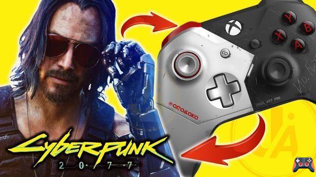 Xbox One X Cyberpunk 2077: un nuovo video dedicato al controller di Johnny Silverhand (Keanu Reeves)